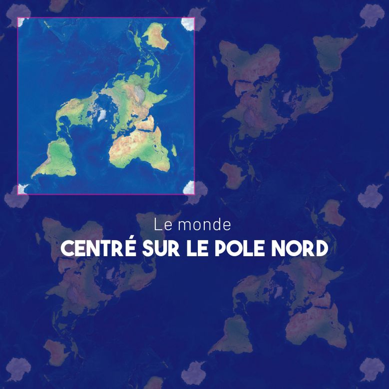Pavage du planisphère carré — vue 3